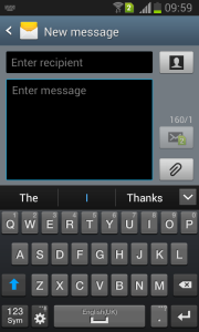 type in hindi in android