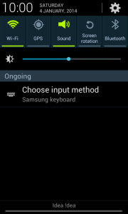 type in hindi in android