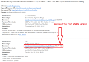 install xposed framework in android