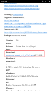 download xposed module from repository 